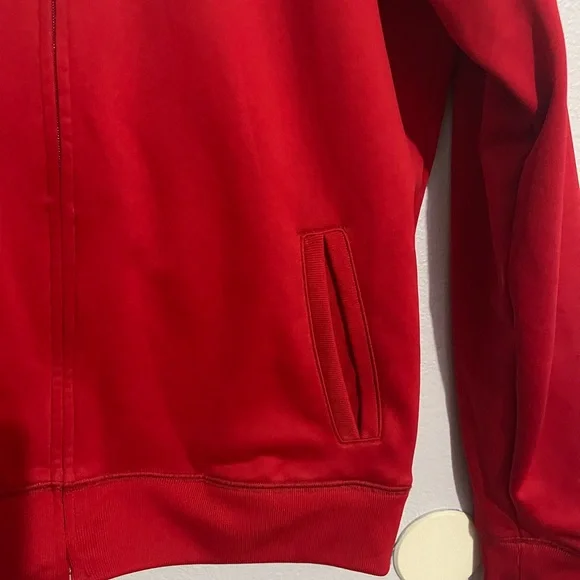 Pink collection by Victoria’s secret red zip up sweatshirt. NWOT - Picture 5 of 6